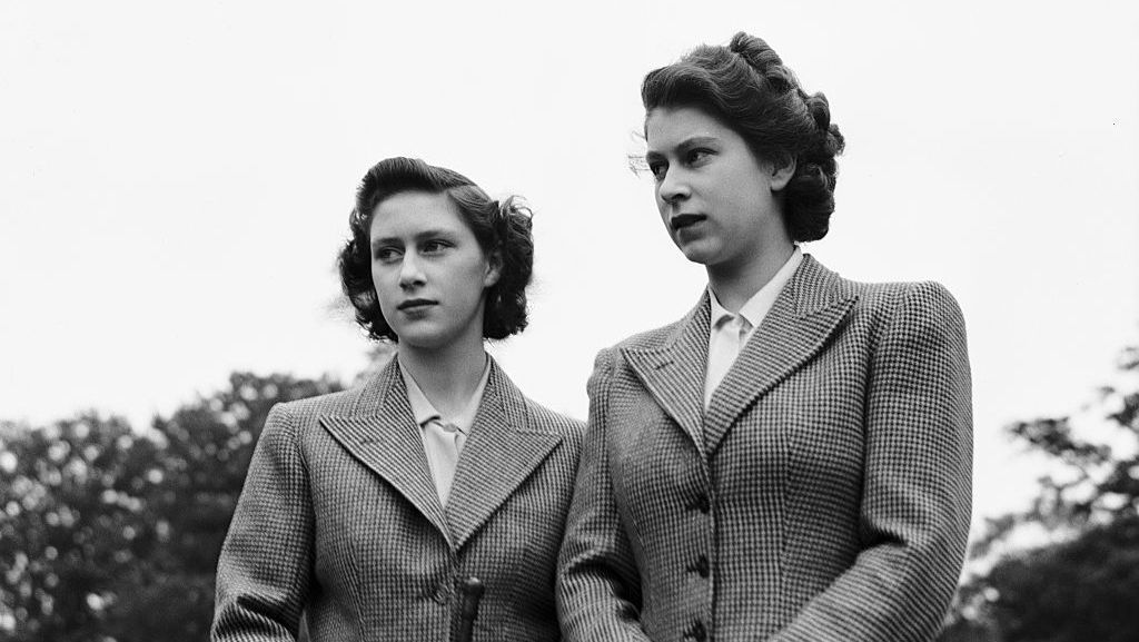 Princesses Elizabeth And Margaret