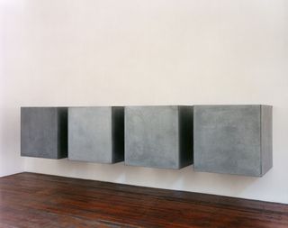 Donald Judd's home and studio in New yORK blocky art