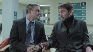Two of the main characters of Season 1 of Fargo.
