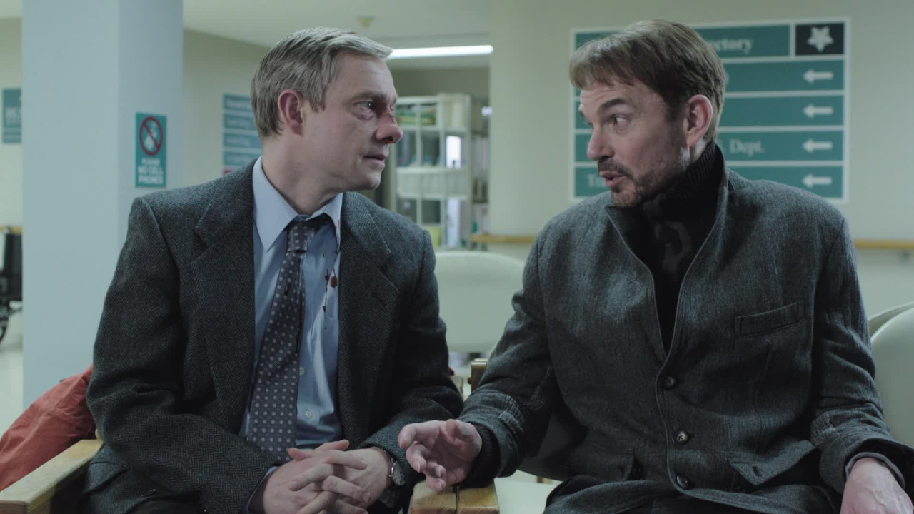 Two of the main characters in the first season of Fargo.