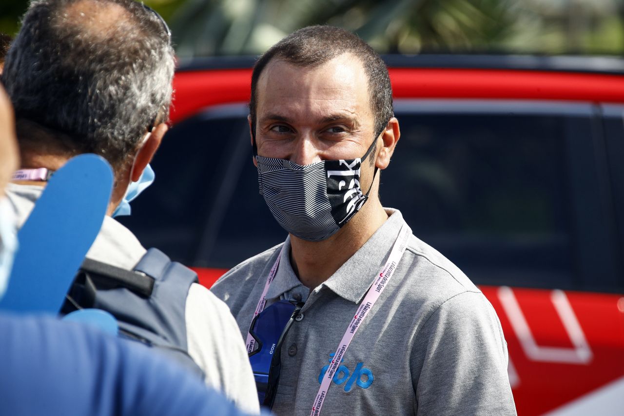 Tirreno Adriatico 2020 55th Edition 1st stage Lido di Camaiore Lido di Camaiore 133 km 07092020 Ivan Basso ITA photo Roberto BettiniBettiniPhoto2020