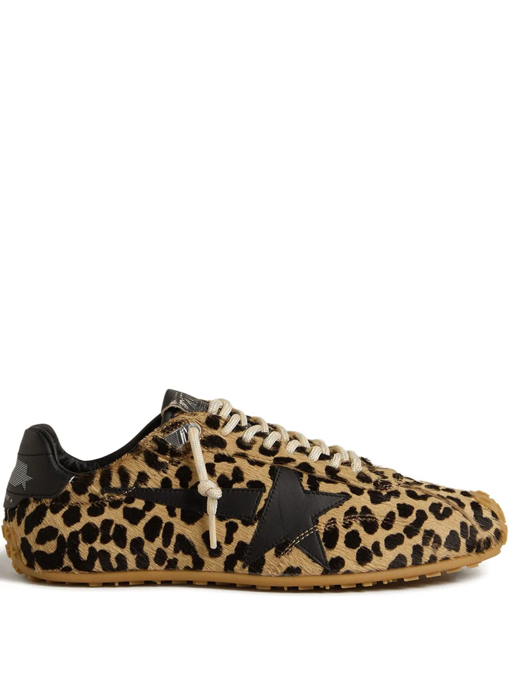 Golden Goose Marathon Speed Leopard Sneakers | 35