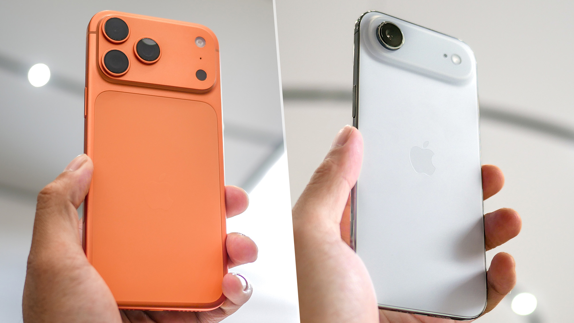iPhone 17 Pro Max vs iPhone Air.