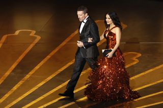 Salma Hayek and Antonio Banderas appeared together at the Oscars 2023