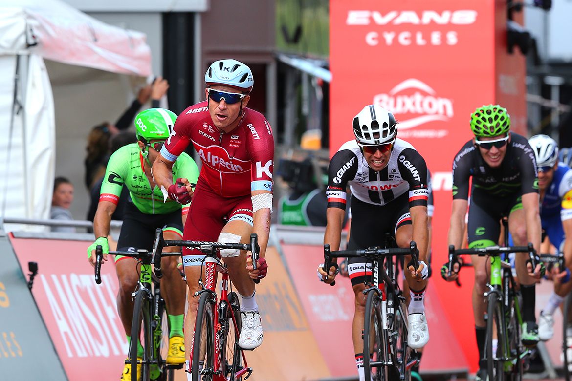 Alexander Kristoff wins the RideLondon Classic.