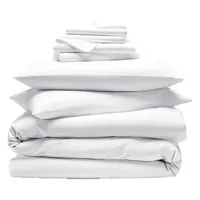 3. Brooklinen Luxe Sateen Hardcore Sheet Bundle (twin)