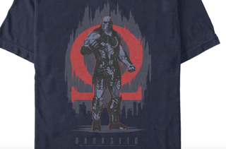 Darkseid on the T-shirt