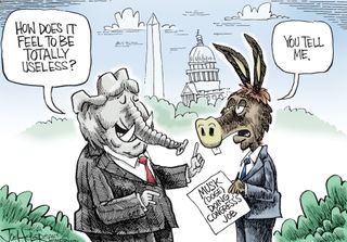 Political cartoon