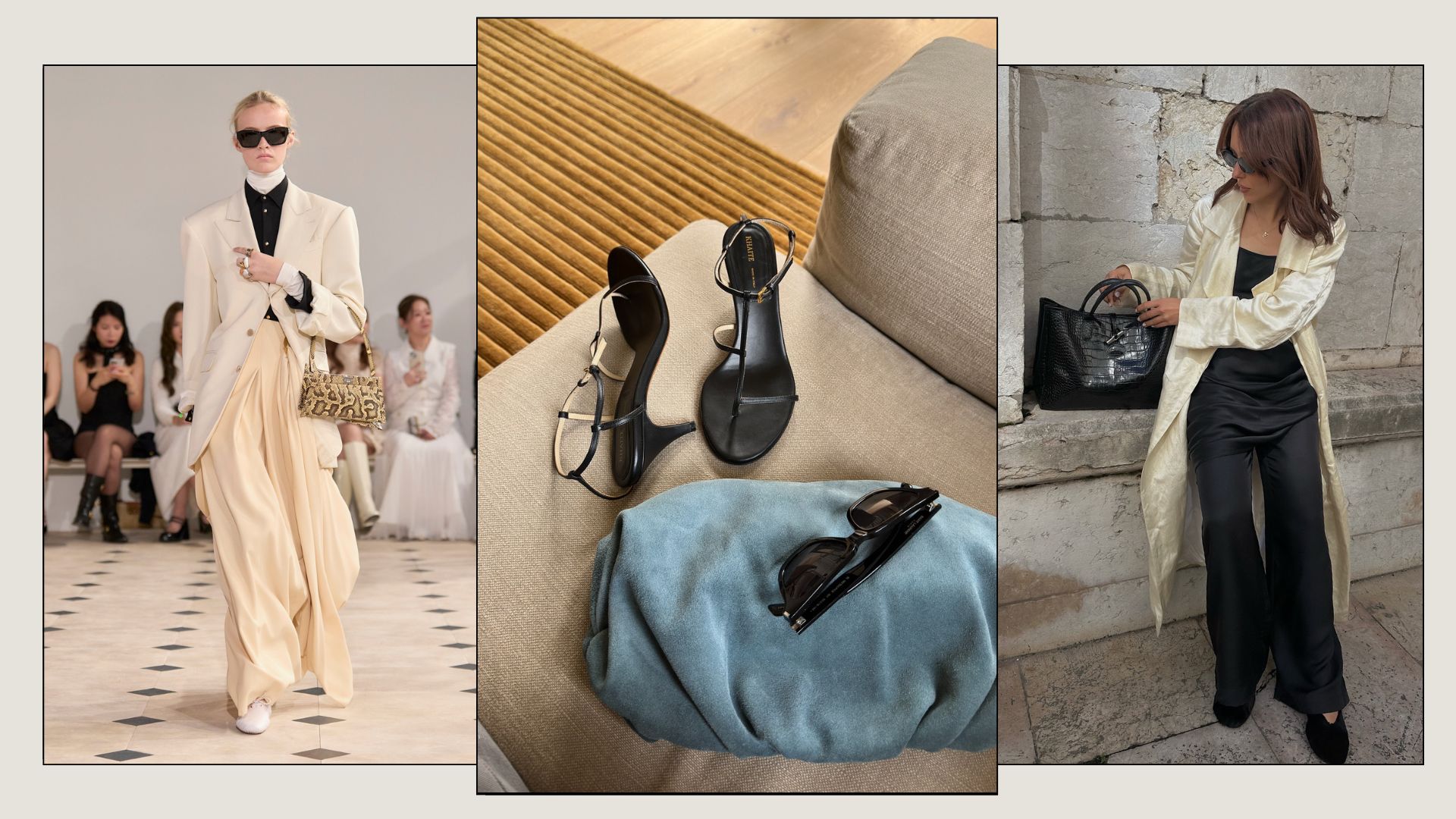 A collage of the biggest shoe trends for 2026. 