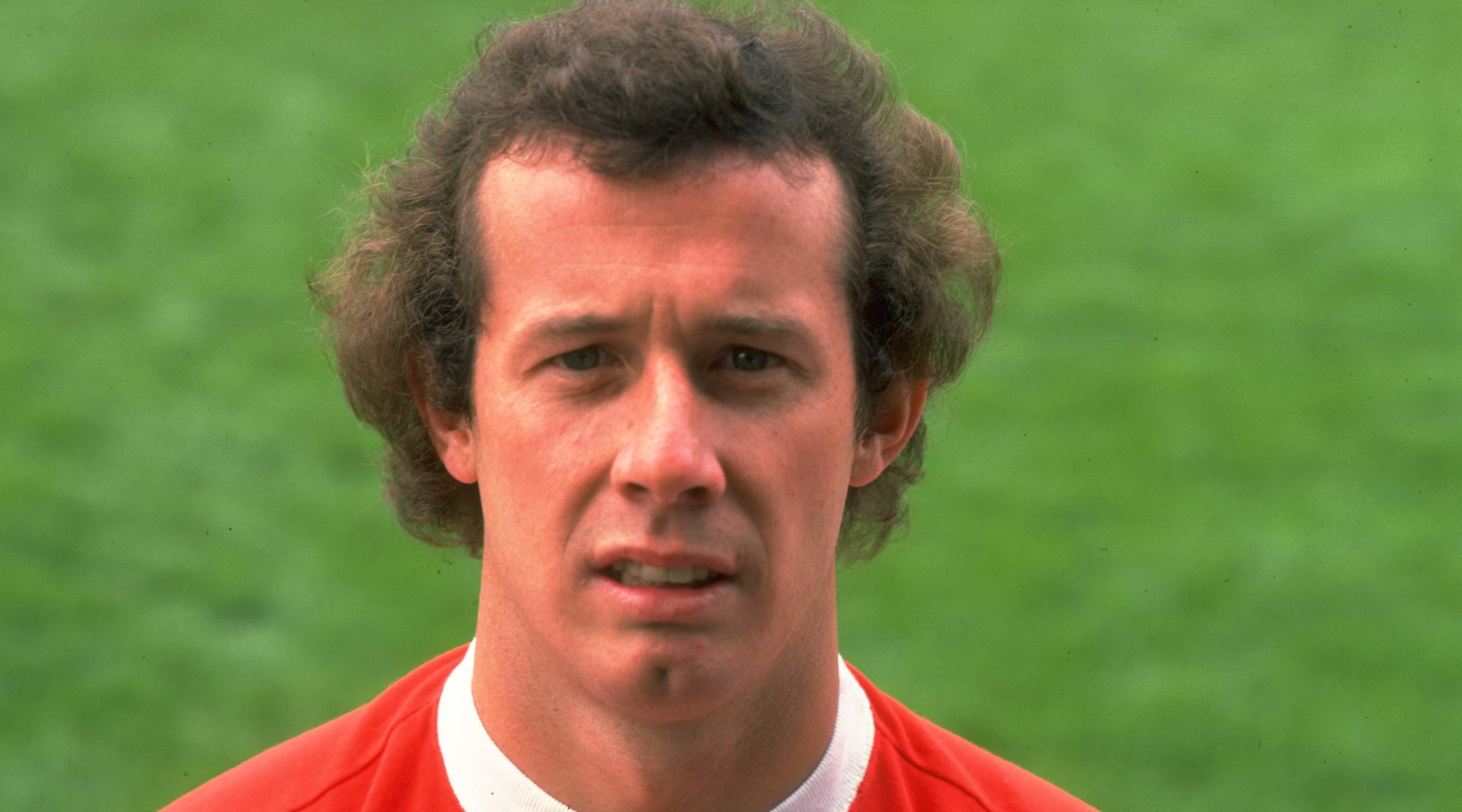 1977: Porträt von Liam Brady von Arsenal. \ Obligatorische Gutschrift: Allsport UK /Allsport