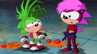 Manic and Sonia in Sonic Underground