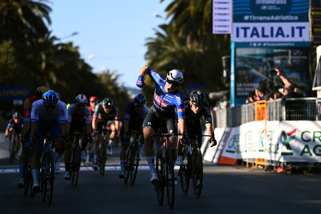 Jasper Philipsen wins stage 7 of the 2023 Tirreno-Adriatico