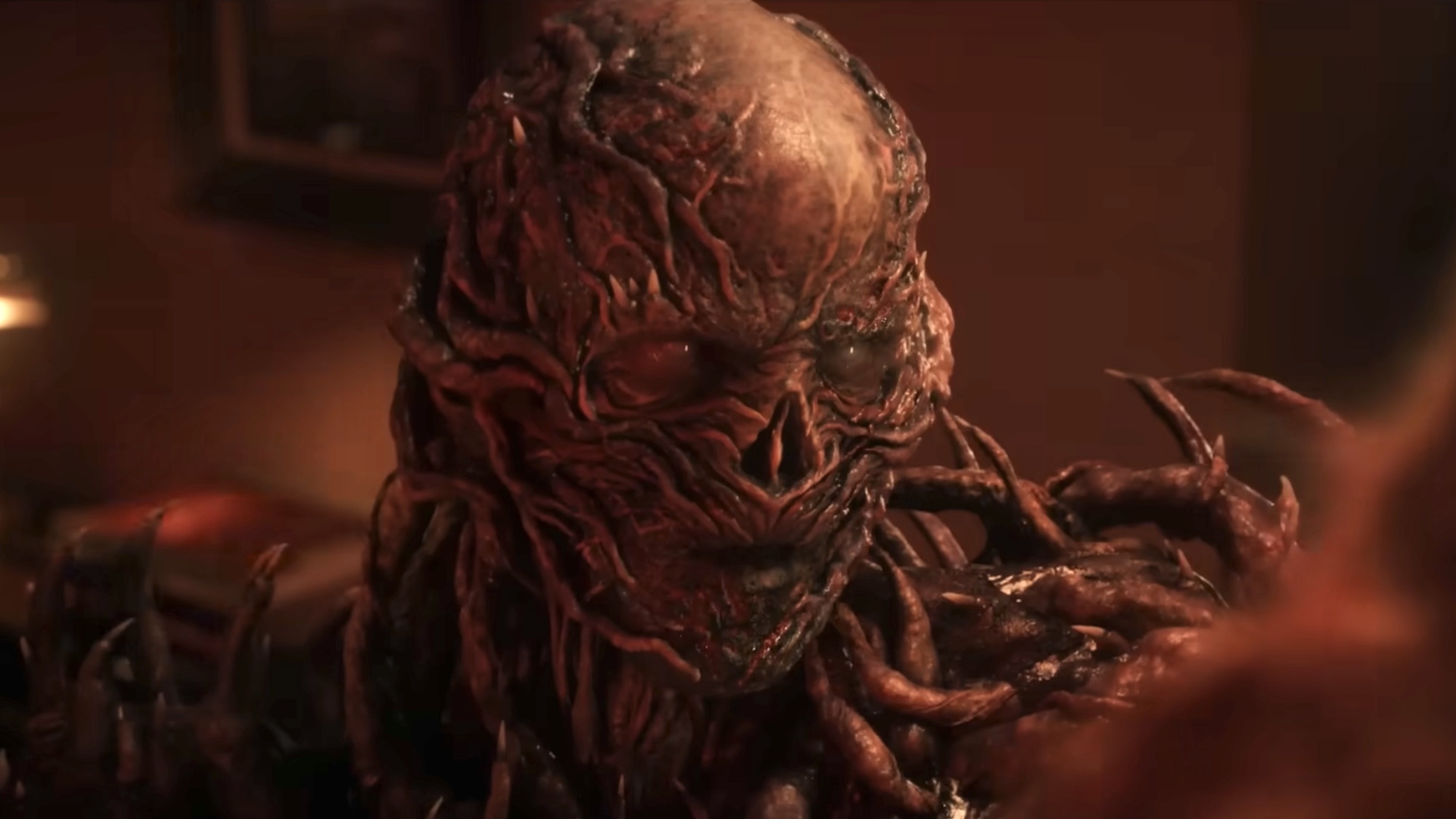 Vecna attacking Max in Stranger Things 5.