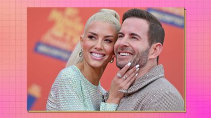 SANTA MONICA, CALIFORNIA - JUNE 02: Heather Rae El Moussa and Tarek El Moussa attend the 2022 MTV Movie & TV Awards: UNSCRIPTED at Barker Hangar on June 02, 2022 in Santa Monica, California.