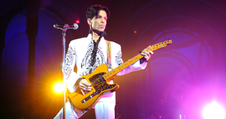 Prince performs on October 11, 2009 at the Grand Palais in Paris