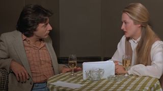 Dustin Hoffman and Meryl Streep have dinner in Kramer vs. Kramer