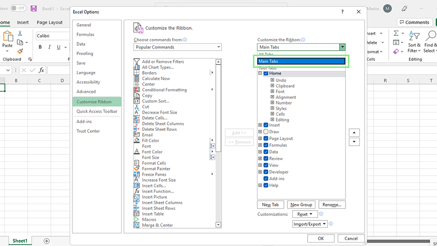 DELA DISCOUNT w7K6wKZBrXcCrr7Nde7tHP How to add the Developer Tab to Microsoft Excel DELA DISCOUNT  