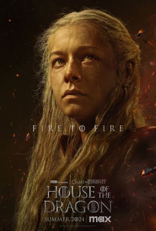 House of the Dragon Season 2 poster Rhaenyra