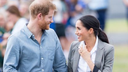 Prince Harry and Meghan Markle.