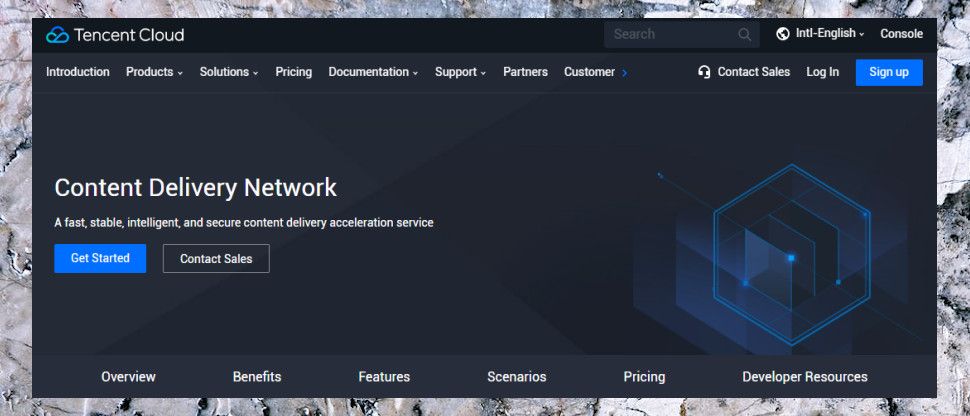 Tencent Cloud Content Delivery Network