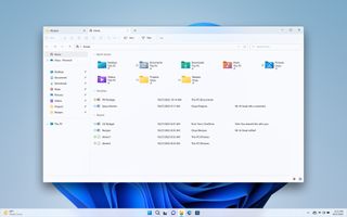 New Windows 11 File Explorer with tabs