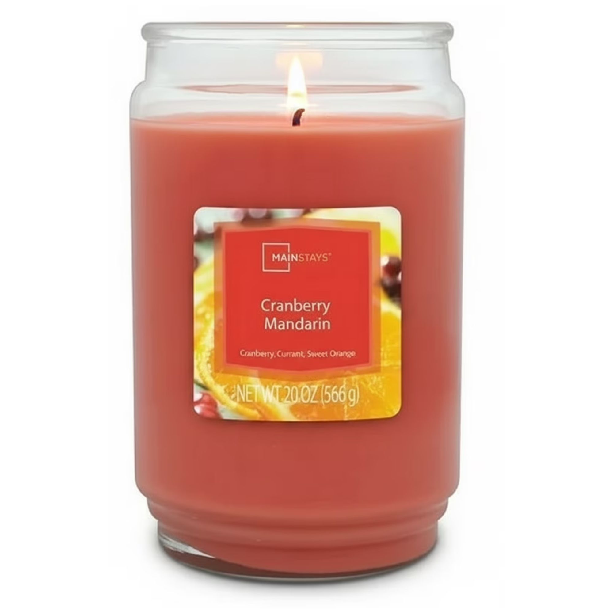 Cranberry mandarin candle