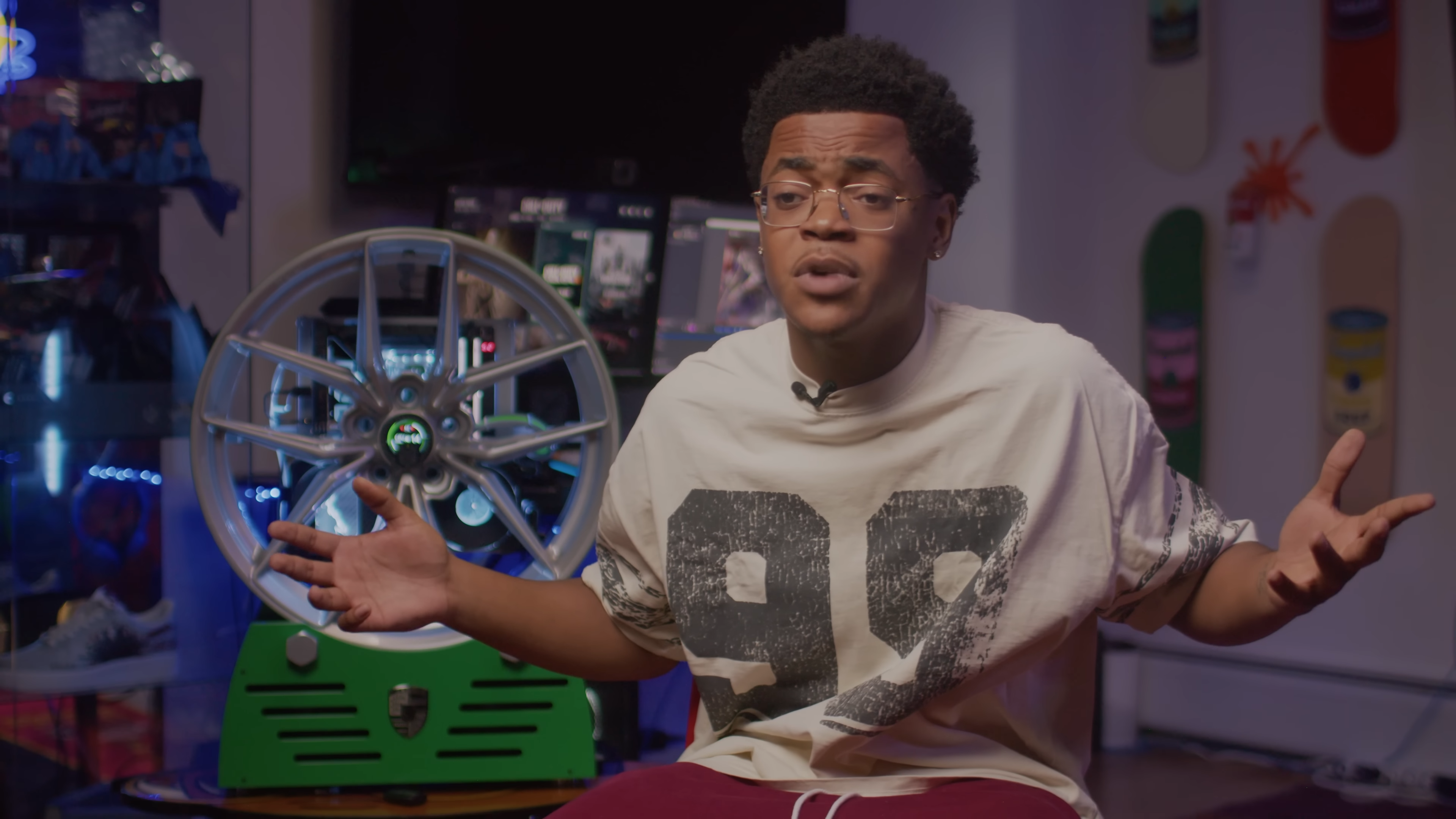 Actor, car enthusiast, and gamer Michael Rainey Jr.