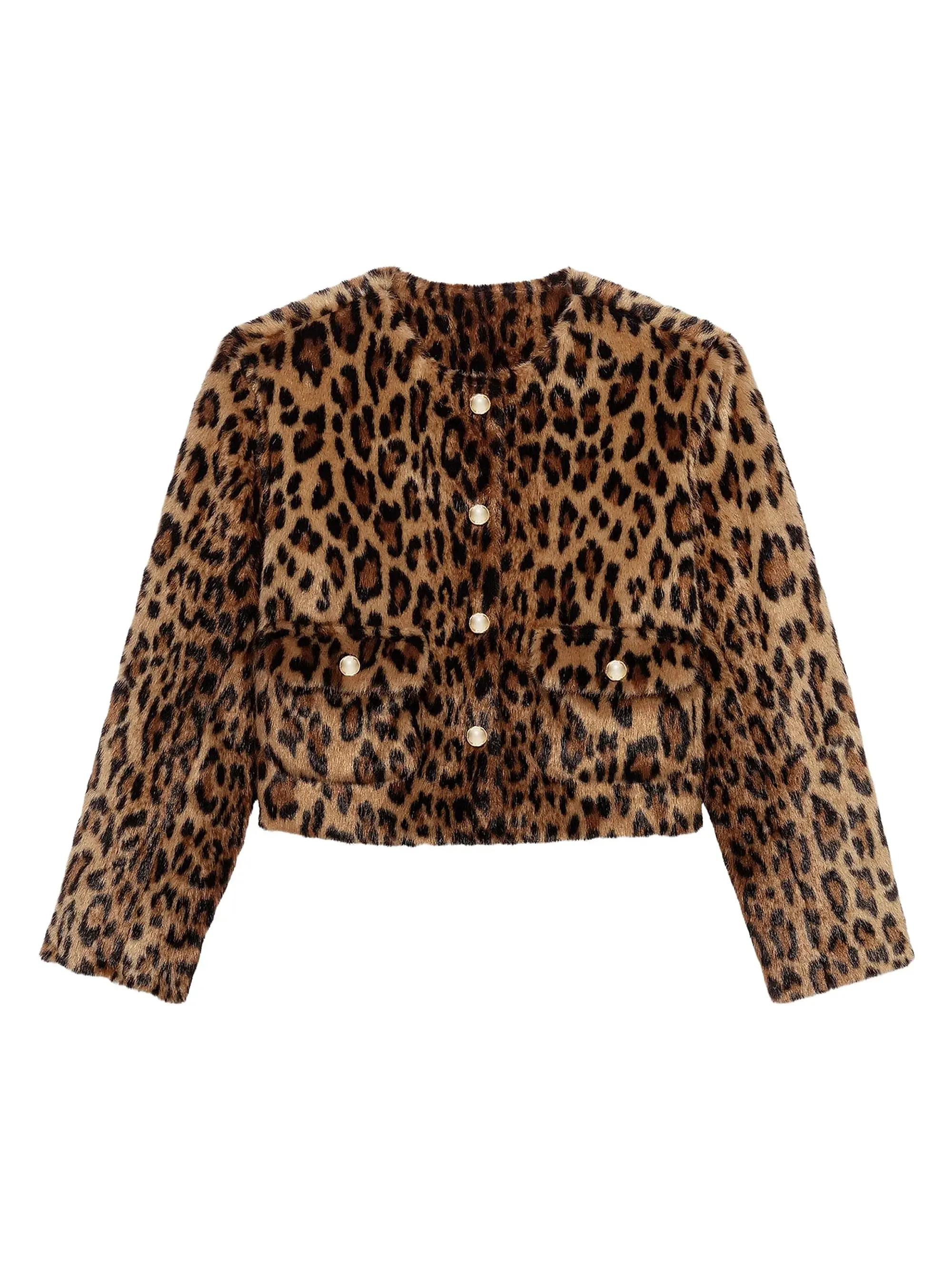Maje, Leopard Faux Fur Jacket (Was $645)