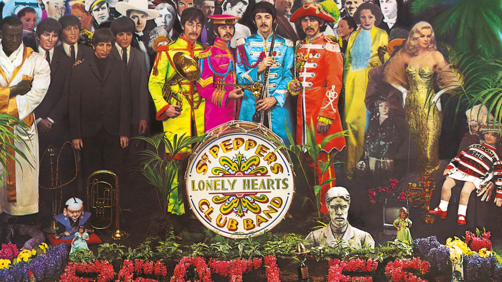 Sgt Pepper cover art