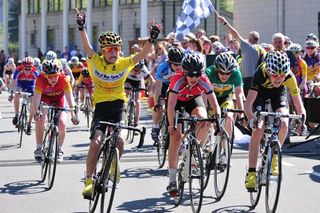 Jack Escritt wins stage 3 (Youth B cat), Isle of Man Youth Tour 2011