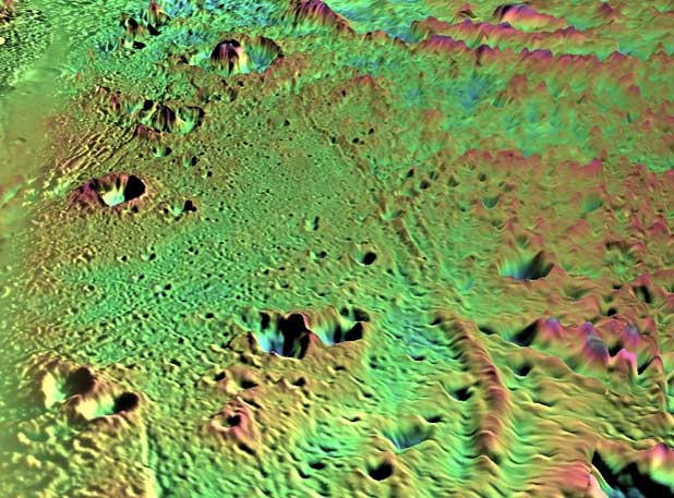 Icy Volcanoes Likely Shape Saturn&#039;s Smooth Moon