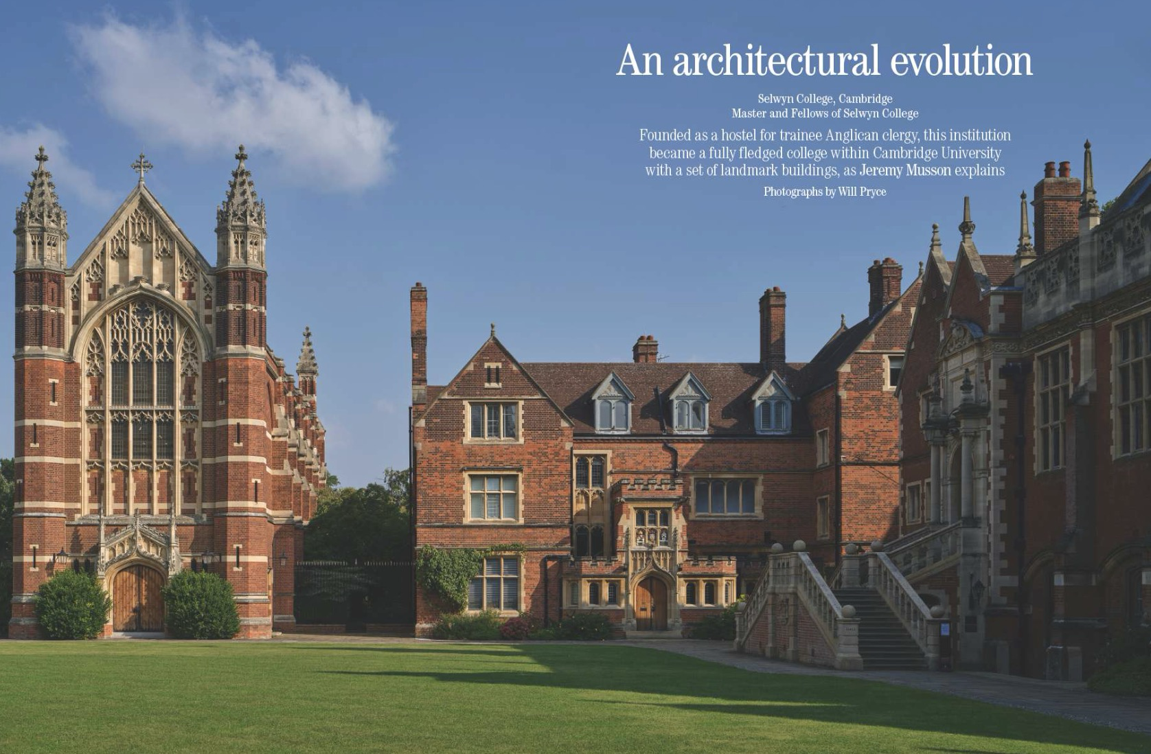Magazine spread from Country Life 8 July 2026