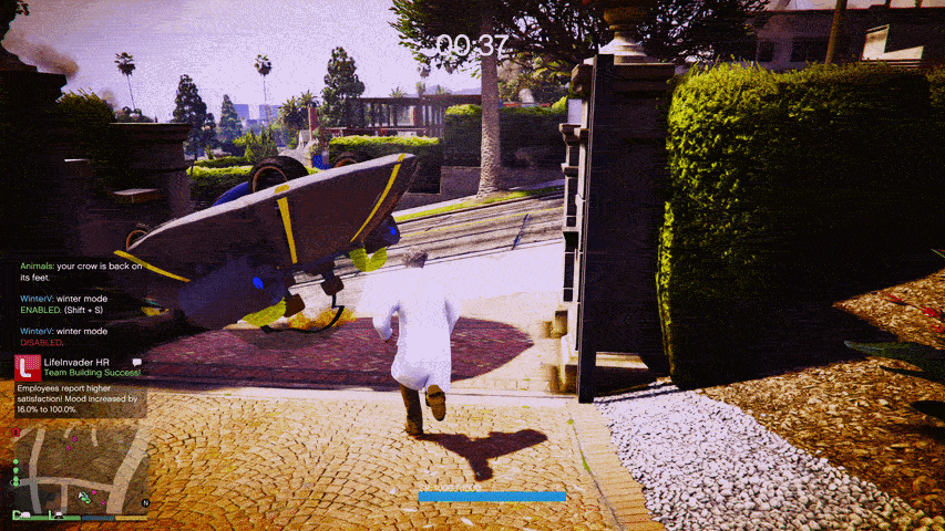 Trevor is beset by calamities in GTA 5, like being hit by a car and tornado.