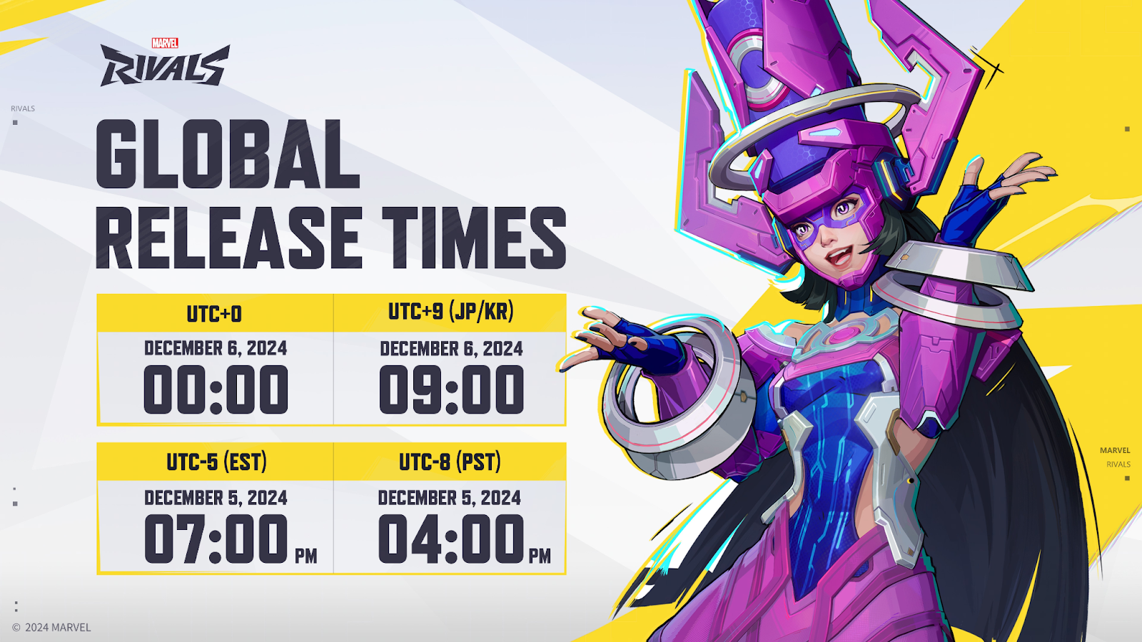 Marvel Rivals release time - the countdown begins as the Overwatch rival nears launch