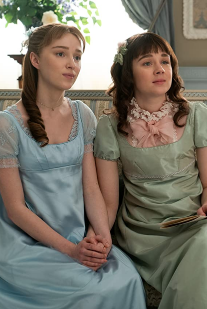 Daphne and Eloise Bridgerton's Day Dresses