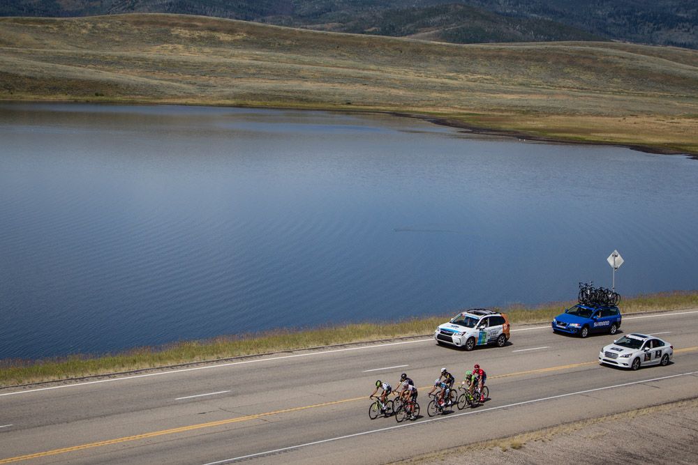 he break passes by Strawberry Reservoir.