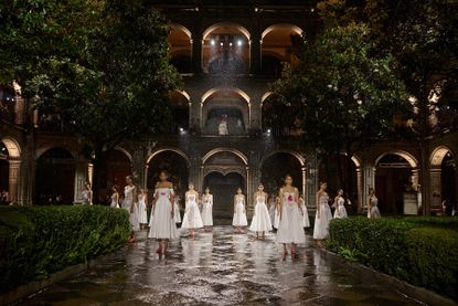 Dior Cruise 2024 show in Mexico City