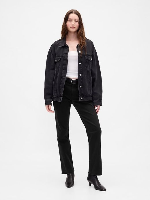 High Rise '90s Slim Straight Jeans