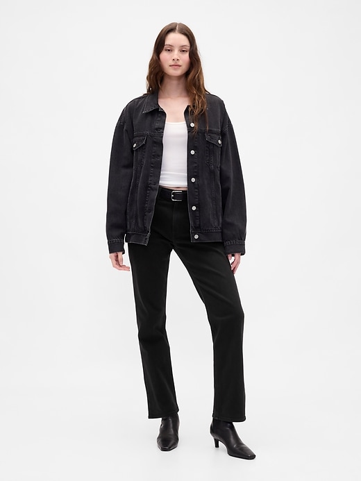 High Rise &#039;90s Slim Straight Jeans