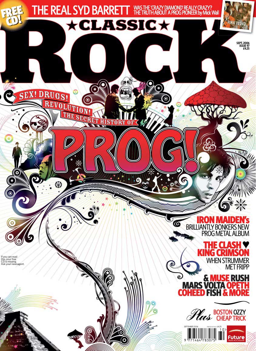 The cover of Classic Rock 97