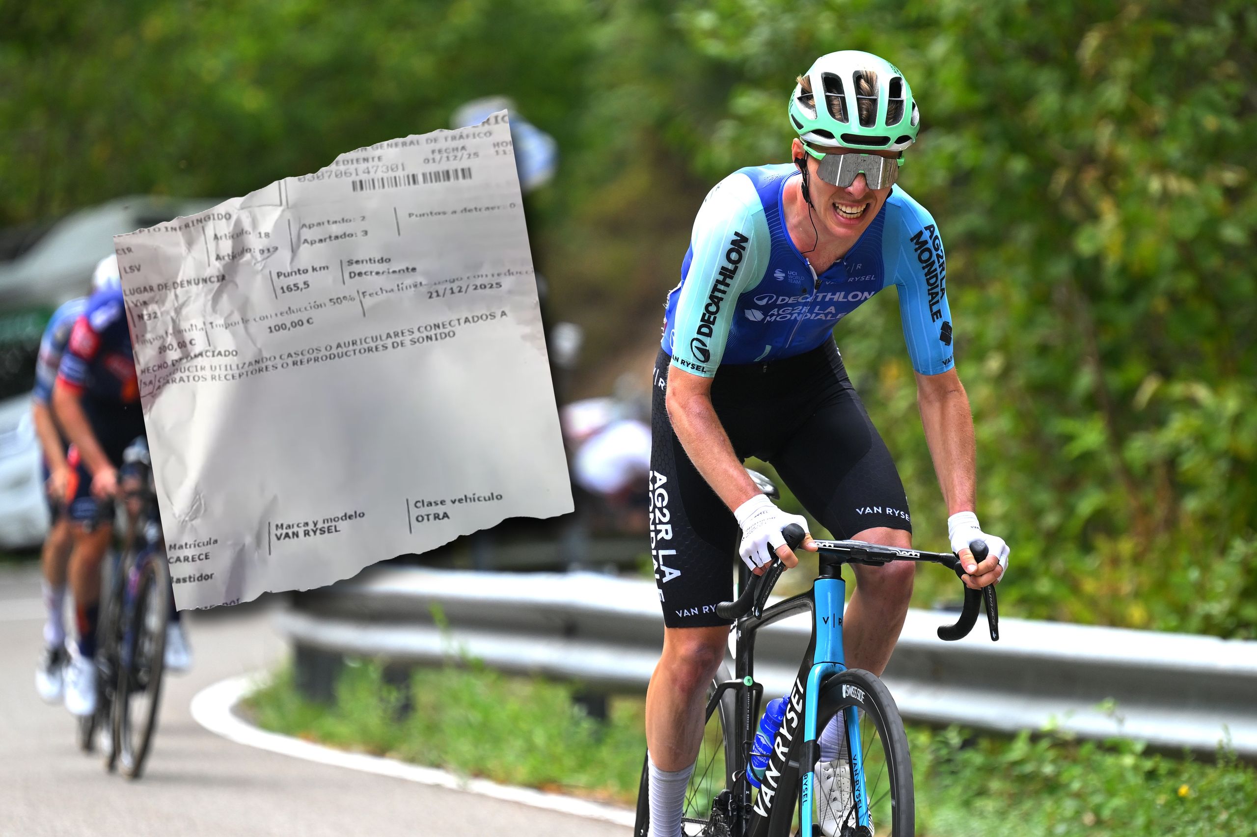 'Guess it is better to buy a pair of those ugly out of ear headphones' – pro cyclist fined €200 for riding with airpods in Spain