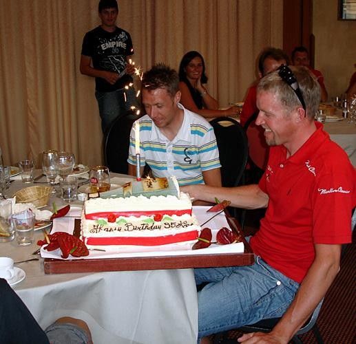Allan Johansen's big birthday surprise