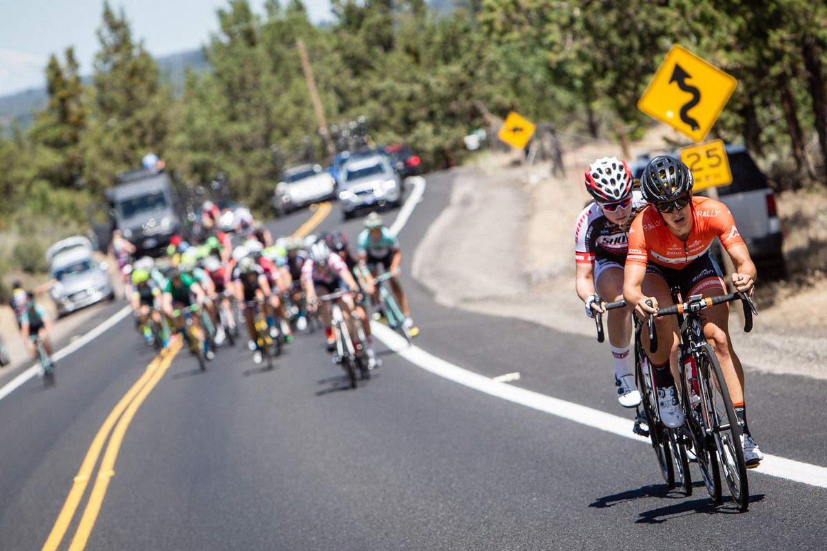 Sara Bergen (Rally) launches an attack