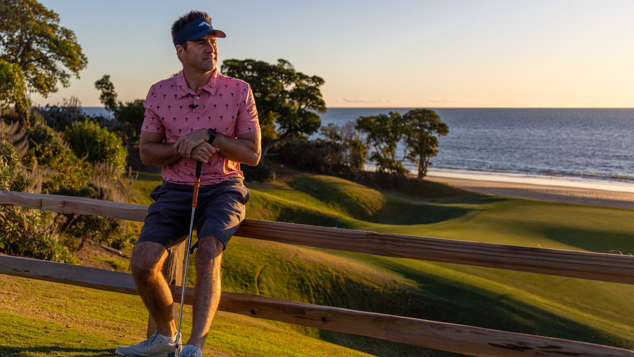 Patrick Koenig at a golf course