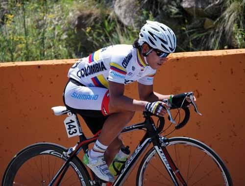 Edwin Avila (Colombia) is one of the young talents on display at the Tour de San Luis.