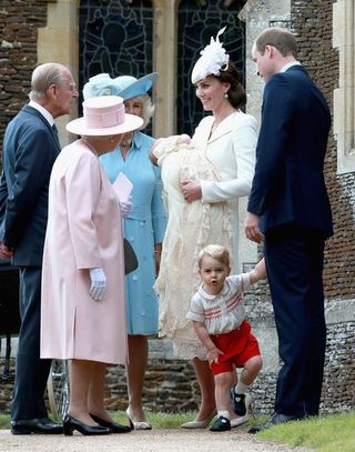 The Christening Of Princess Charlotte Of Cambridge