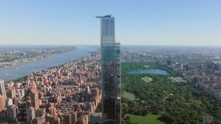 One of the skyscrapers featured in Owning Manhattan.