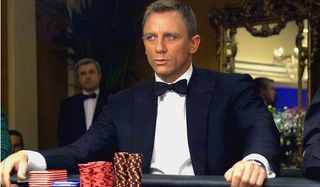 Daniel Craig Casino Royale betting at the card table