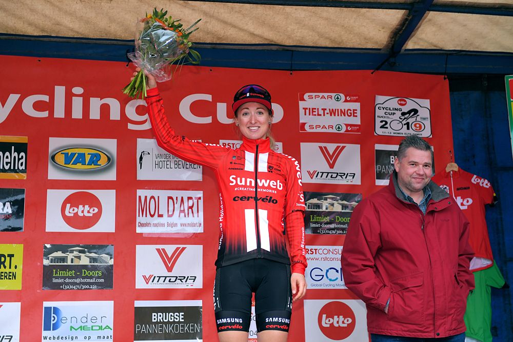 Leah Kirchmann at Omloop van het Hageland