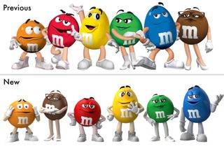 M&M character design